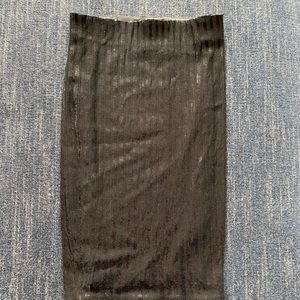 Guess Sequin Stretchy High Waist Pencil Skirt